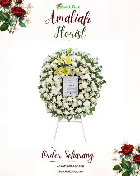 Krans Bunga Duka Sijamapolang