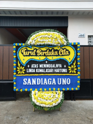 Papan Bunga Duka di Sijamapolang